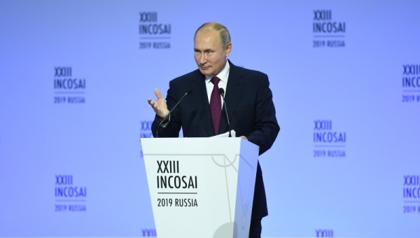 Владимир Путин выступил на XXIII конгрессе Международной организации высших органов финансового контроля