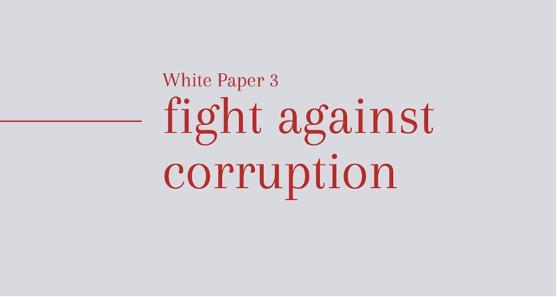Working paper "Fight Against Corruption"