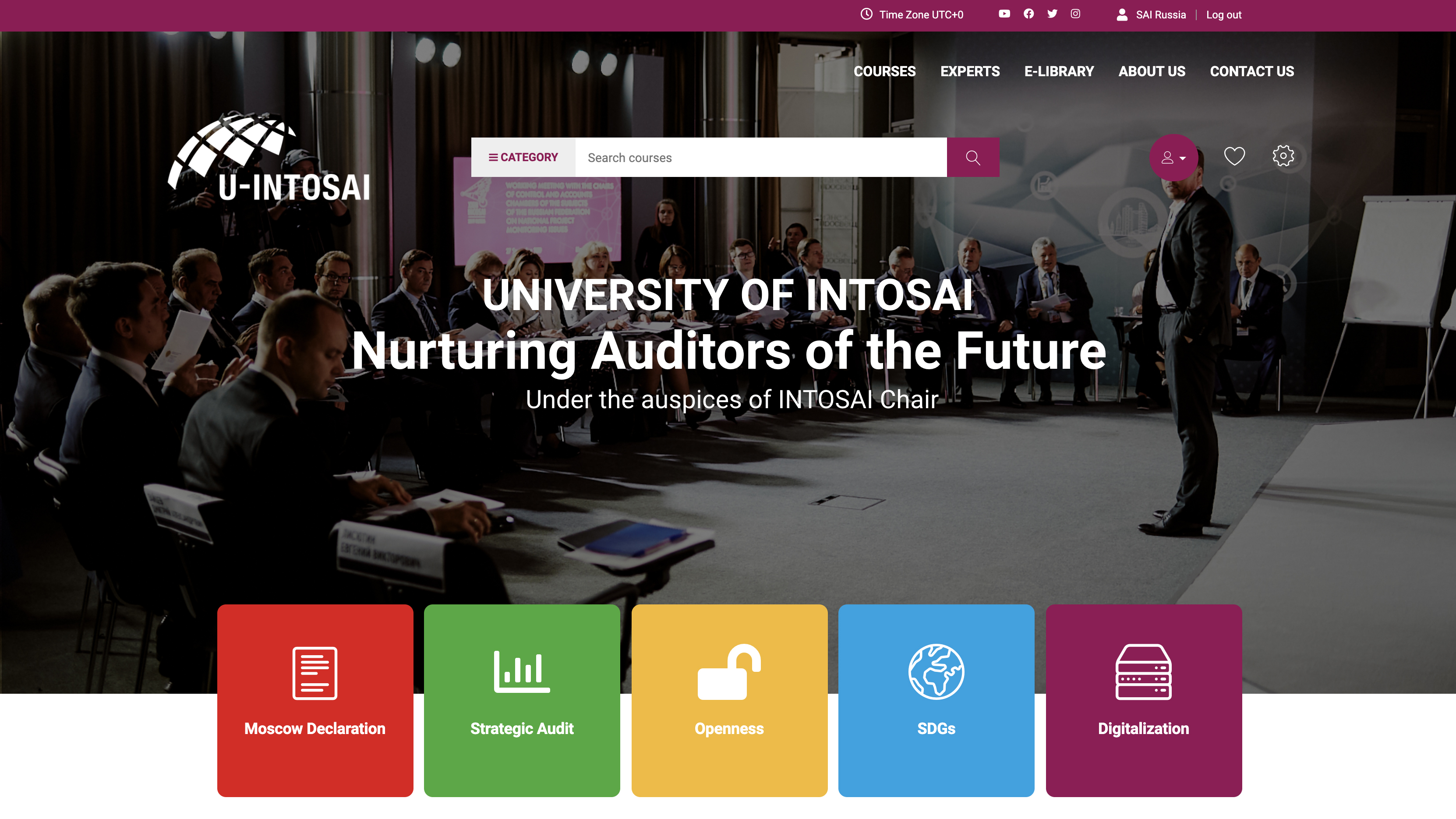 INTOSAI Chair launches the University of INTOSAI