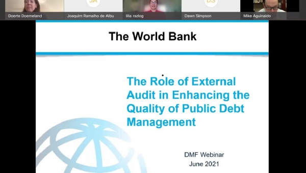 Совместные вебинары Всемирного банка и Рабочей группы ИНТОСАИ  по аудиту государственного долга