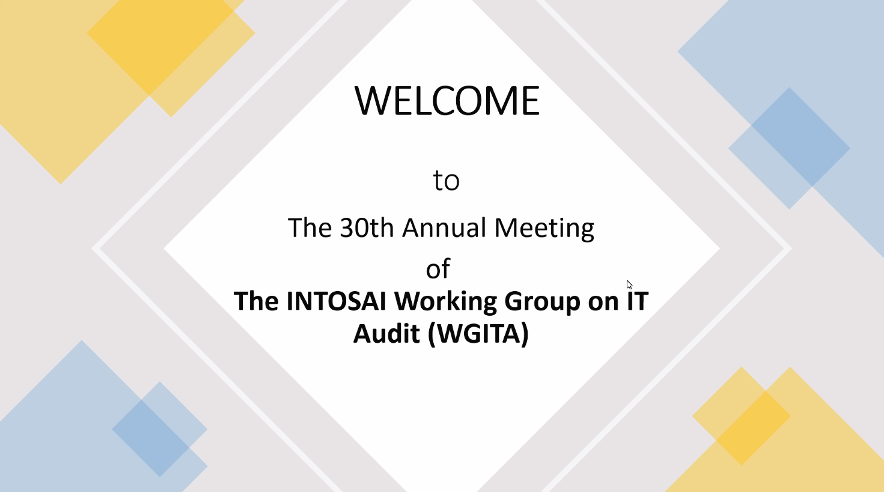 30th Annual Meeting of the INTOSAI Working Group on IT Audit