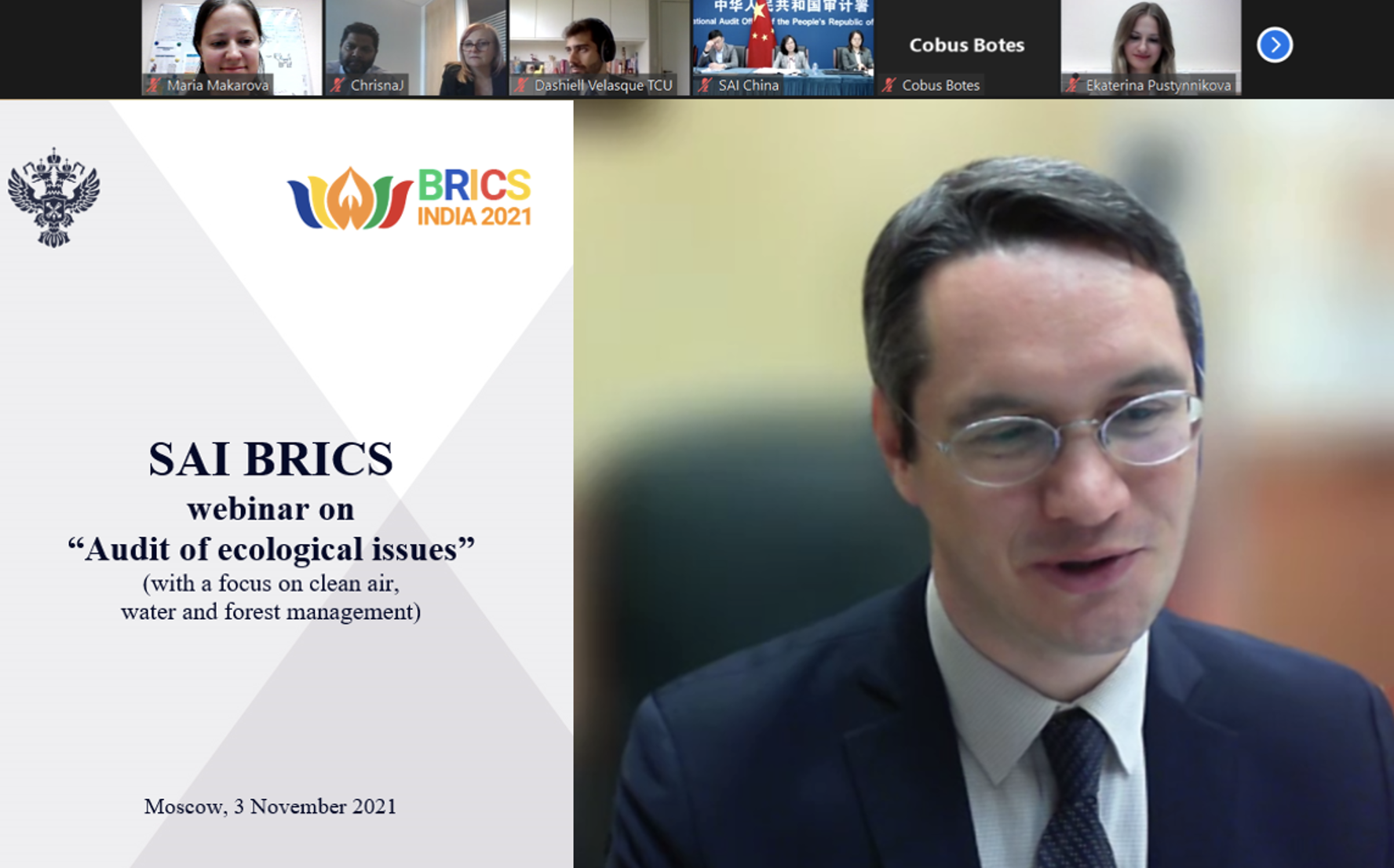 BRICS SAIs share environmental auditing experience
