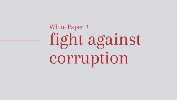 Working paper "Fight Against Corruption"