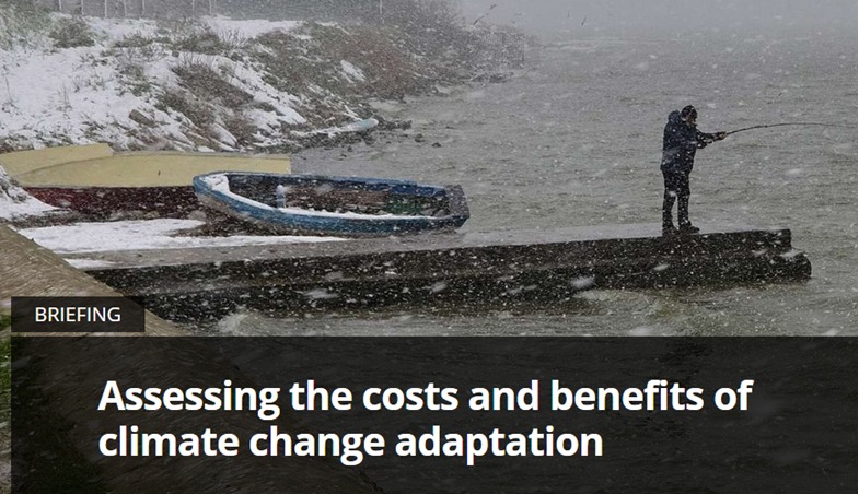 Оценка затрат и выгод политики адаптации к изменению климата
