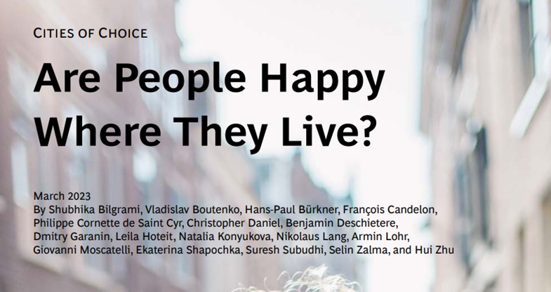 Cities of Choice: Are People Happy Where They Live?