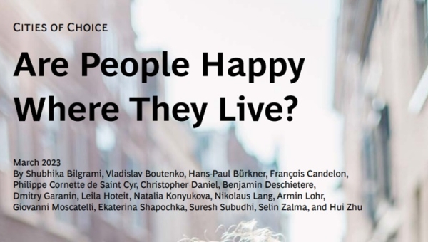 Cities of Choice: Are People Happy Where They Live?