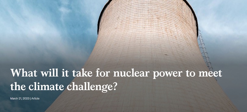 Как использовать ядерную энергетику для решения проблемы изменения климата?