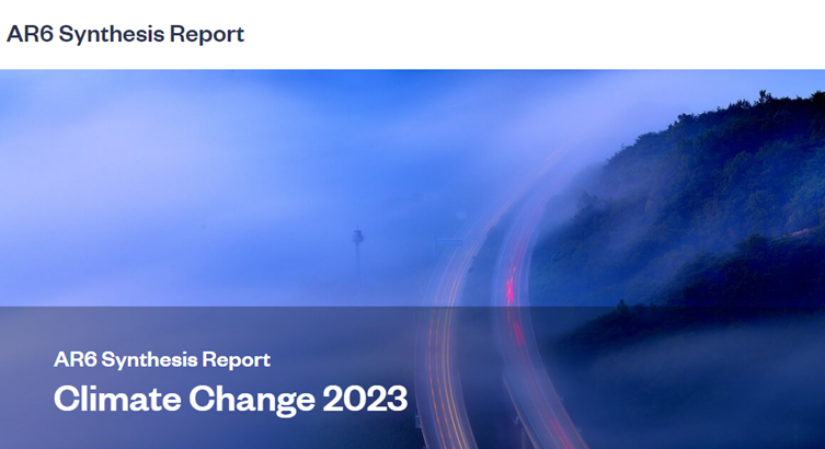 Шестой оценочный доклад межправительственной группы экспертов ООН по изменению климата