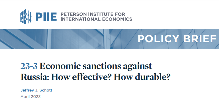 Economic sanctions against Russia: How effective? How durable?
