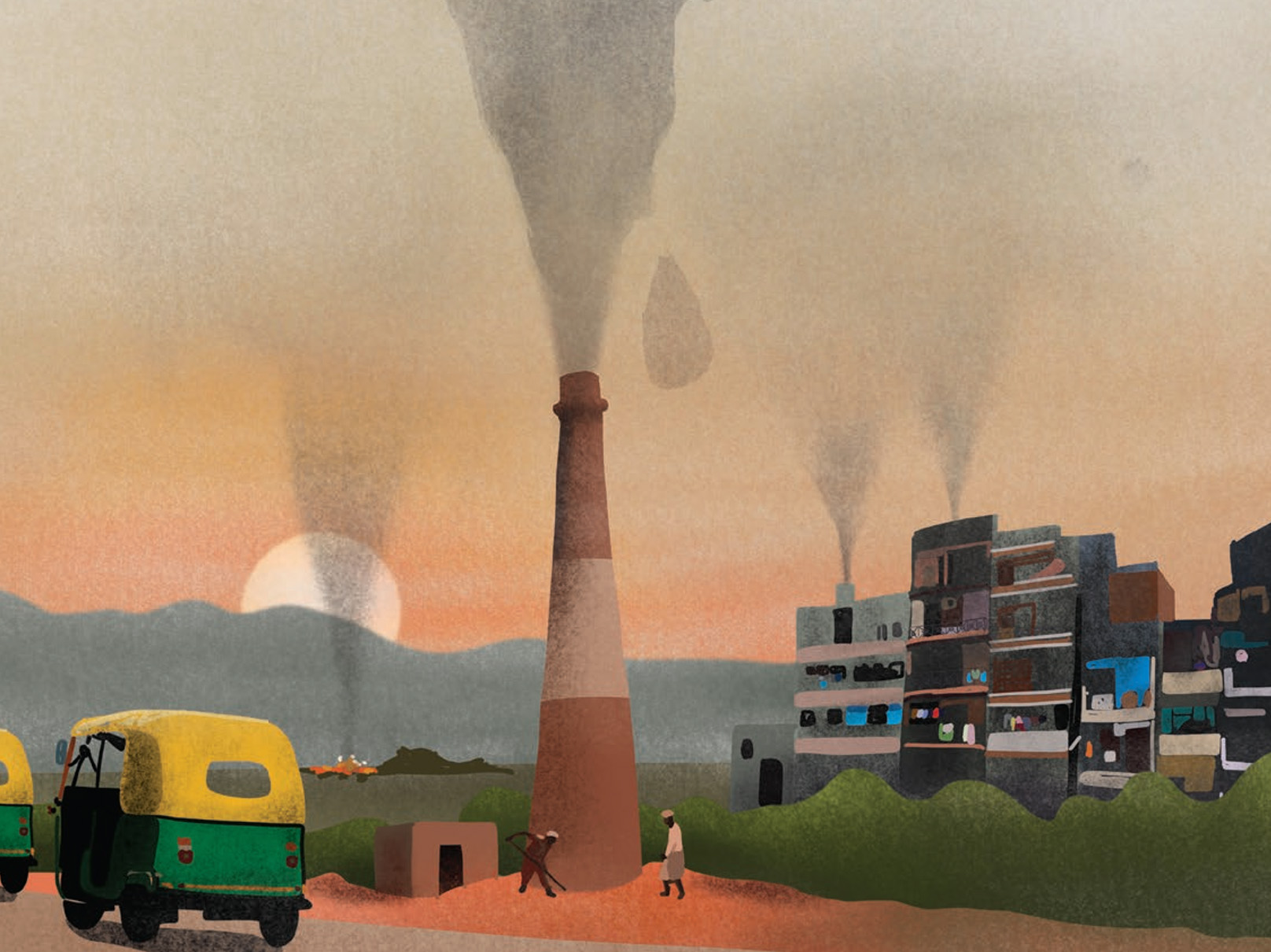 Стремление к чистому воздуху: загрязнение воздуха и общественное здравоохранение в Южной Азии