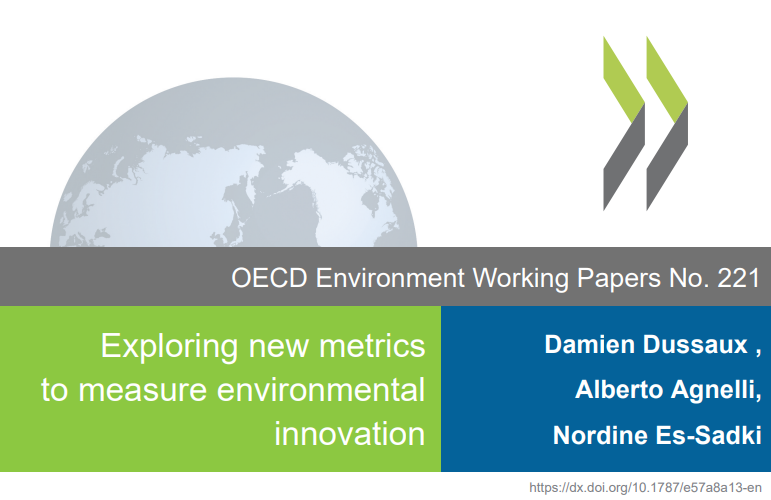 Exploring new metrics to Measure Environmental Innovation