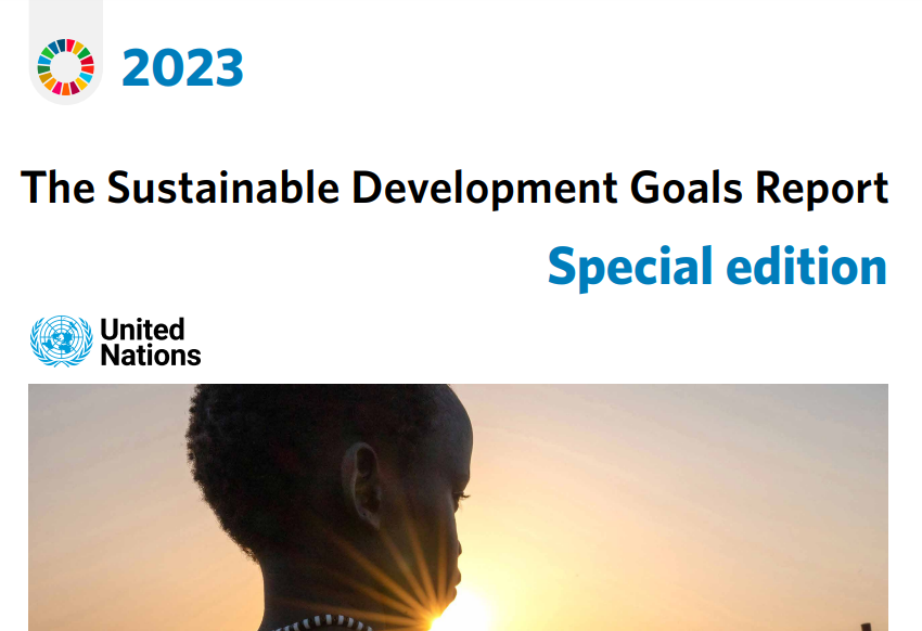 Отчет о достижении Целей устойчивого развития 2023 г.: специальное издание